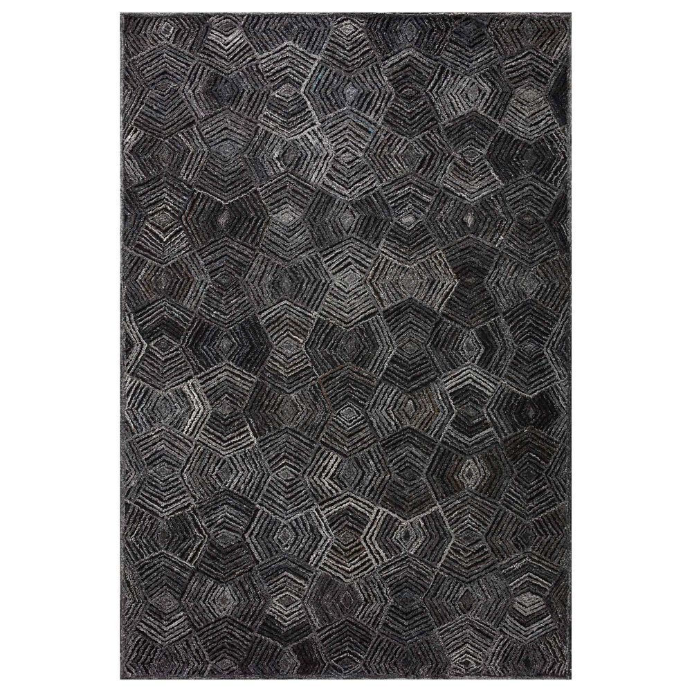 Loloi Prescott 2"3" x 3"9" Charcoal, , large