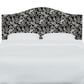 Rifle Paper Co Crafted by Cloth & Company Mayfair Twin Headboard in Canopy Black/Cream, , large