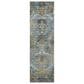 Dalyn Rug Company Silk Road Aqua, Gold, Copper, Blue, Teal, Mocha and Fern 2"3" x 7"6" Runner, , large