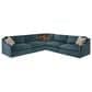 Massoud Furniture Amelia 3-Piece Symmetrical Sectional in Restore Steel, , large