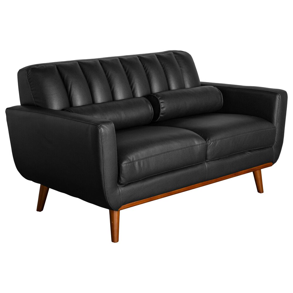 Mayberry Hill Horizon Stationary Loveseat in Pebble Navy, , large