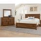 Viceray Collections Cool Rustic 3-Piece King Plank Bedroom Set in Amber, , large
