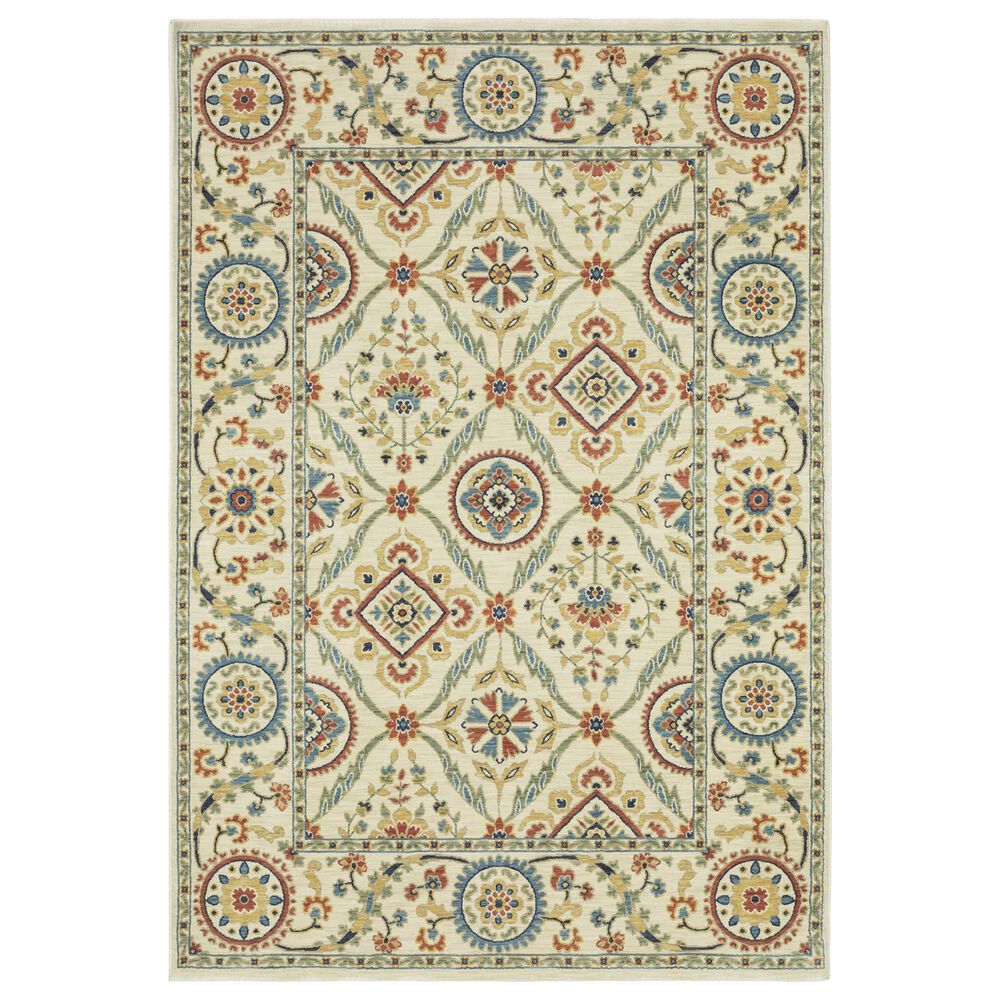 Oriental Weavers Francesca FR07A 2" x 3" Ivory Area Rug, , large