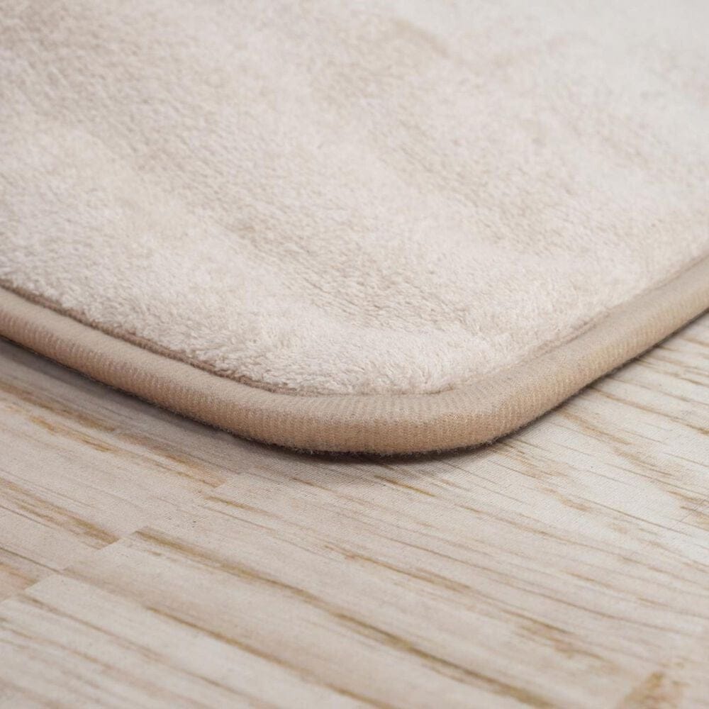 Timberlake Lavish Home 2 Piece Memory Foam Bath Mat Set, , large