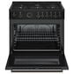 Bertazzoni Professional Series 36" All Gas Range with 6-Burners and Griddle in Carbonio, , large
