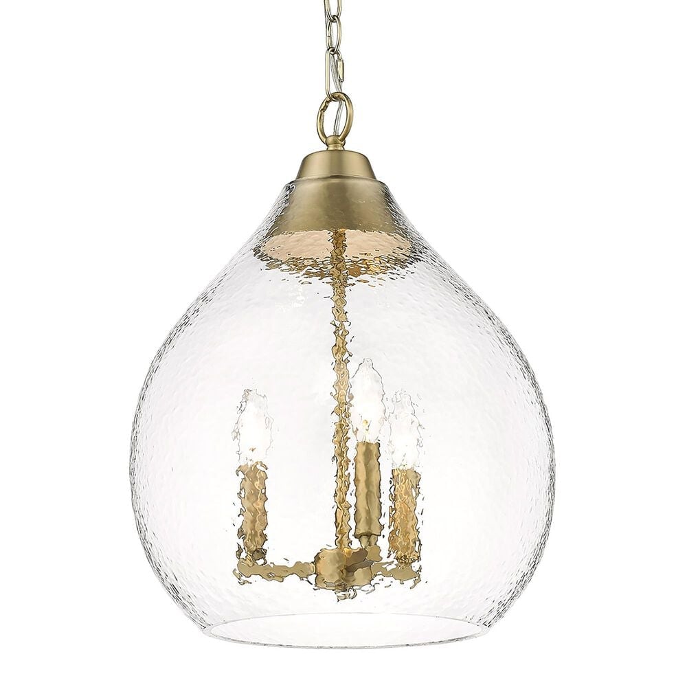 Golden Lighting Ariella 3-Light Pendant in Brushed Champagne Bronze, , large