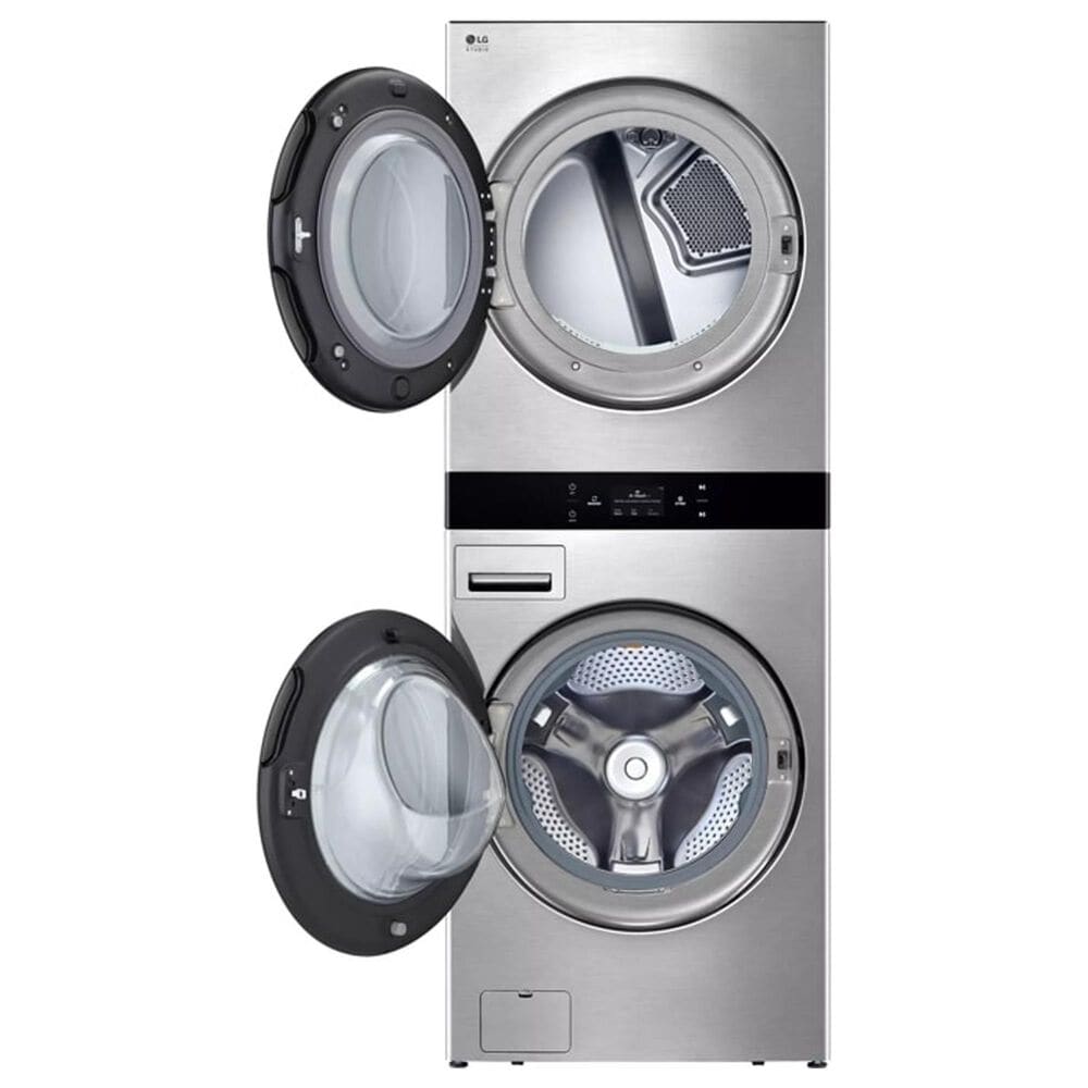 LG Studio LG STUDIO 5.0 cu.ft. Washer, 7.4 cu.ft. Gas Dryer, STUDIO Washtower with Center Control, , large