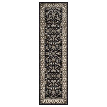 Safavieh Lyndhurst 2"3" x 12" Anthracite and Cream Runner, , large