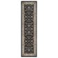Safavieh Lyndhurst 2"3" x 12" Anthracite and Cream Runner, , large