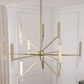 Hunter Sunjai 12-Light Chandelier in Alturas Gold, , large