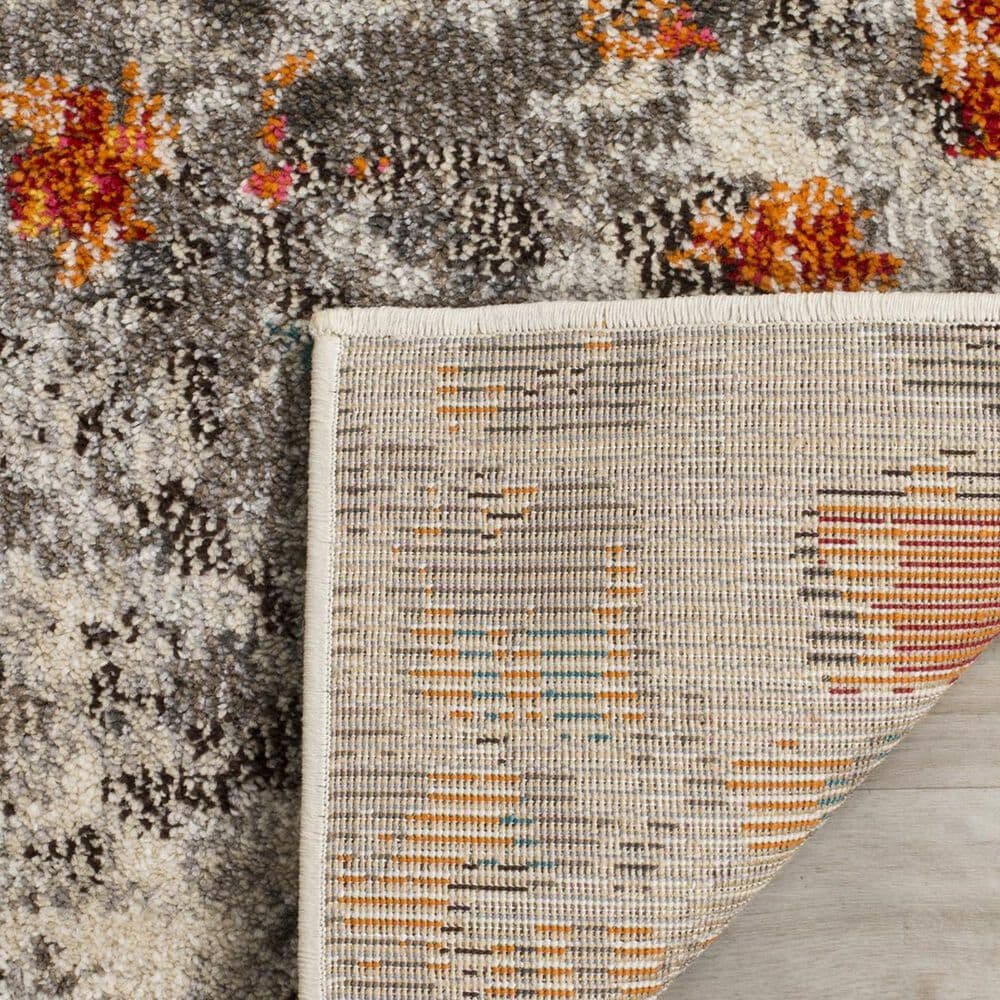 Safavieh Monaco MNC225H-10 10&#39; x 14&#39; Grey/Orange Area Rug, , large