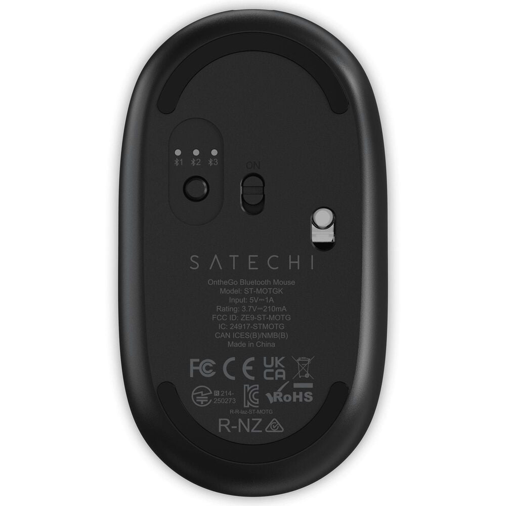 Satechi OntheGo Bluetooth Mouse in Black, , large