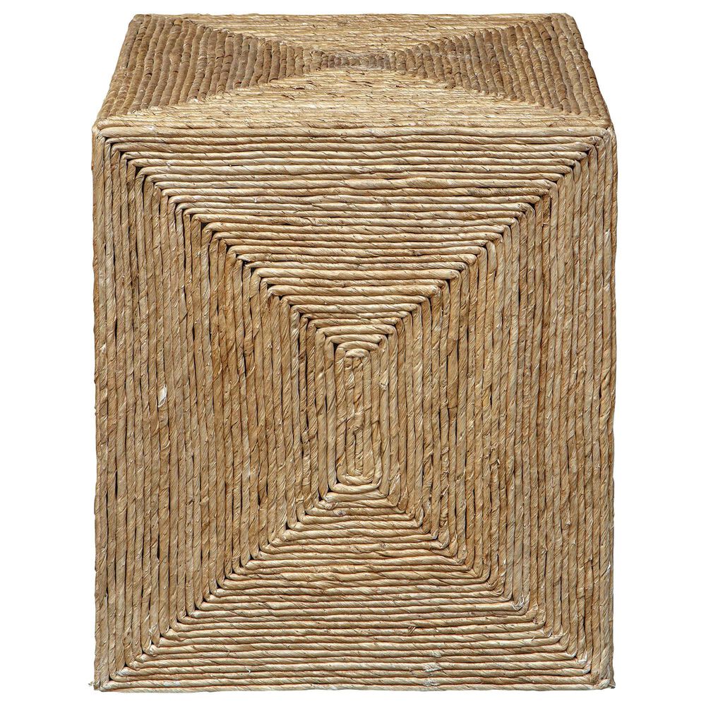 Uttermost Rora Woven Side Table in Natural, , large