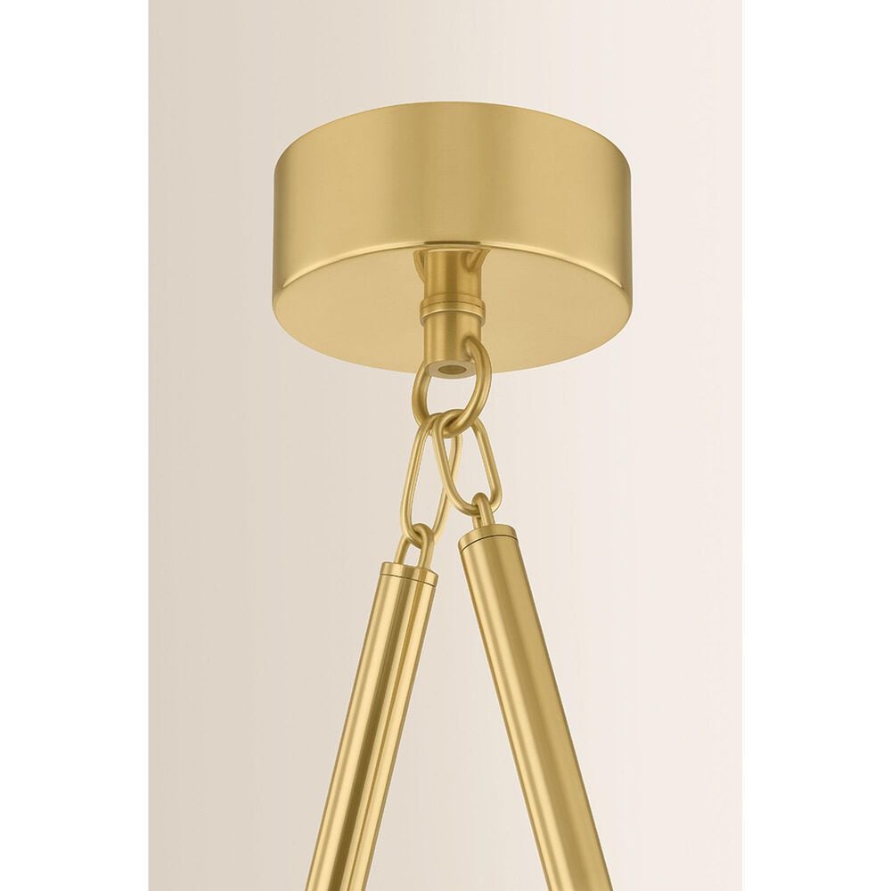 Corbett Lighting Solara 1-Light Pendant in Vintage Polished Brass, , large