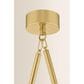 Corbett Lighting Solara 1-Light Pendant in Vintage Polished Brass, , large