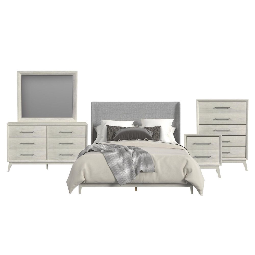 Mayberry Hill Westland 5-Piece Queen Bedroom Set in Almond, , large