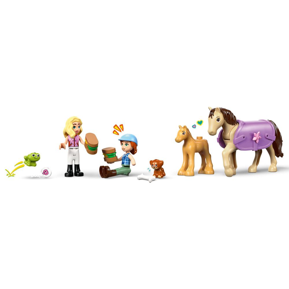 LEGO Friends Horse and Baby Foal with Trailer Building Set, , large