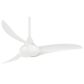 Minka-Aire Wave 44" Ceiling Fan in White, , large