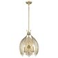 Golden Lighting Cay 3-Light Pendant in Vintage Fired Gold, , large