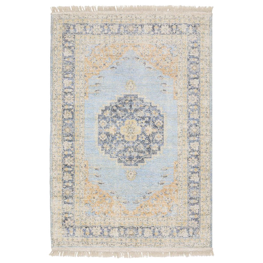Oriental Weavers Malabar Richmond 45306 8" x 13" Blue Area Rug, , large