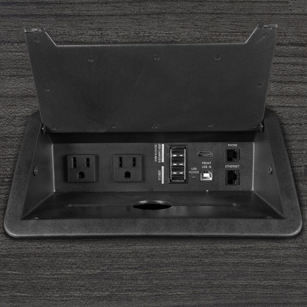 Regency Global Sourcing Legacy 120" Conference Table in Ash Grey, , large