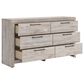 Ashley Broachmyn Queen Bed with Dresser, Chest, and Two Nightstands in Light Gray, , large