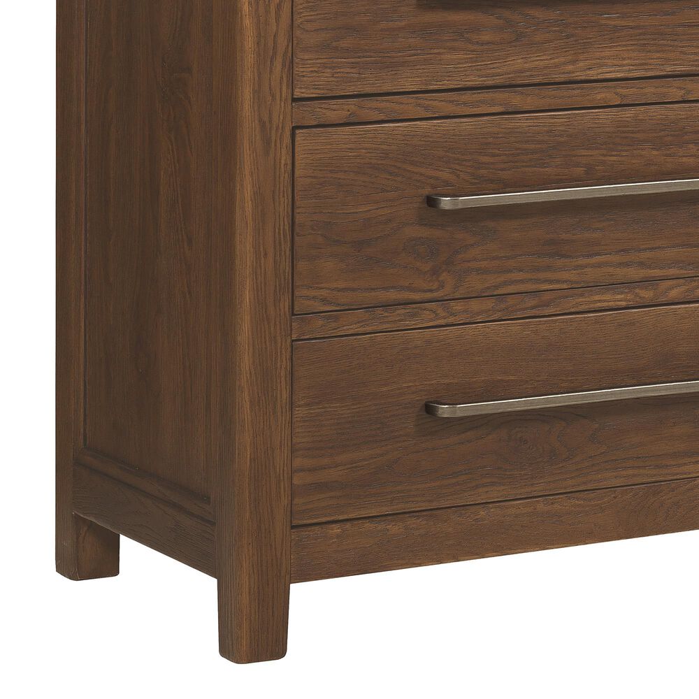 Hooker Furniture Driftwood 3-Piece King Panel Bedroom Set in Worn Saddle, , large