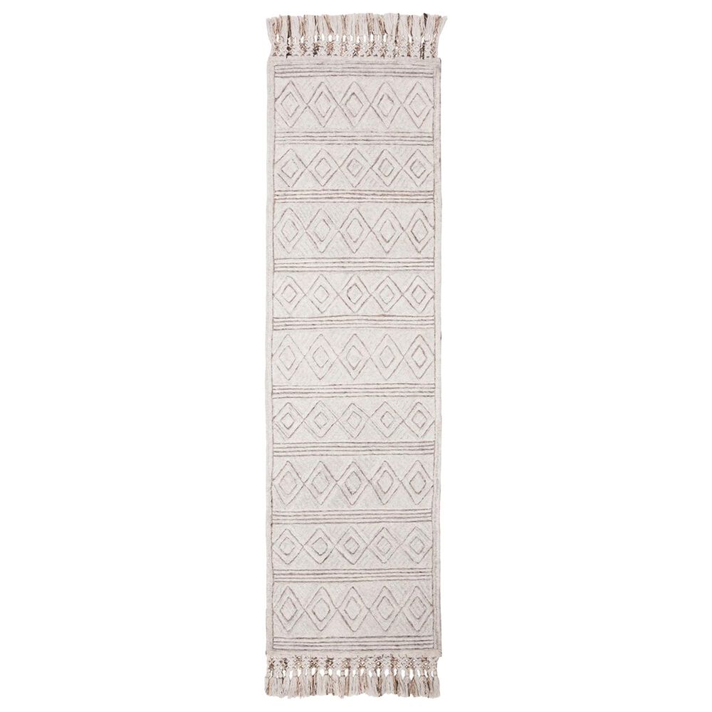 Safavieh Casablanca CSB658G 2'3" x 8' Silver Runner, , large