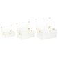Maple and Jade 3-Piece Storage Decorative Trunk Set in Clear, , large