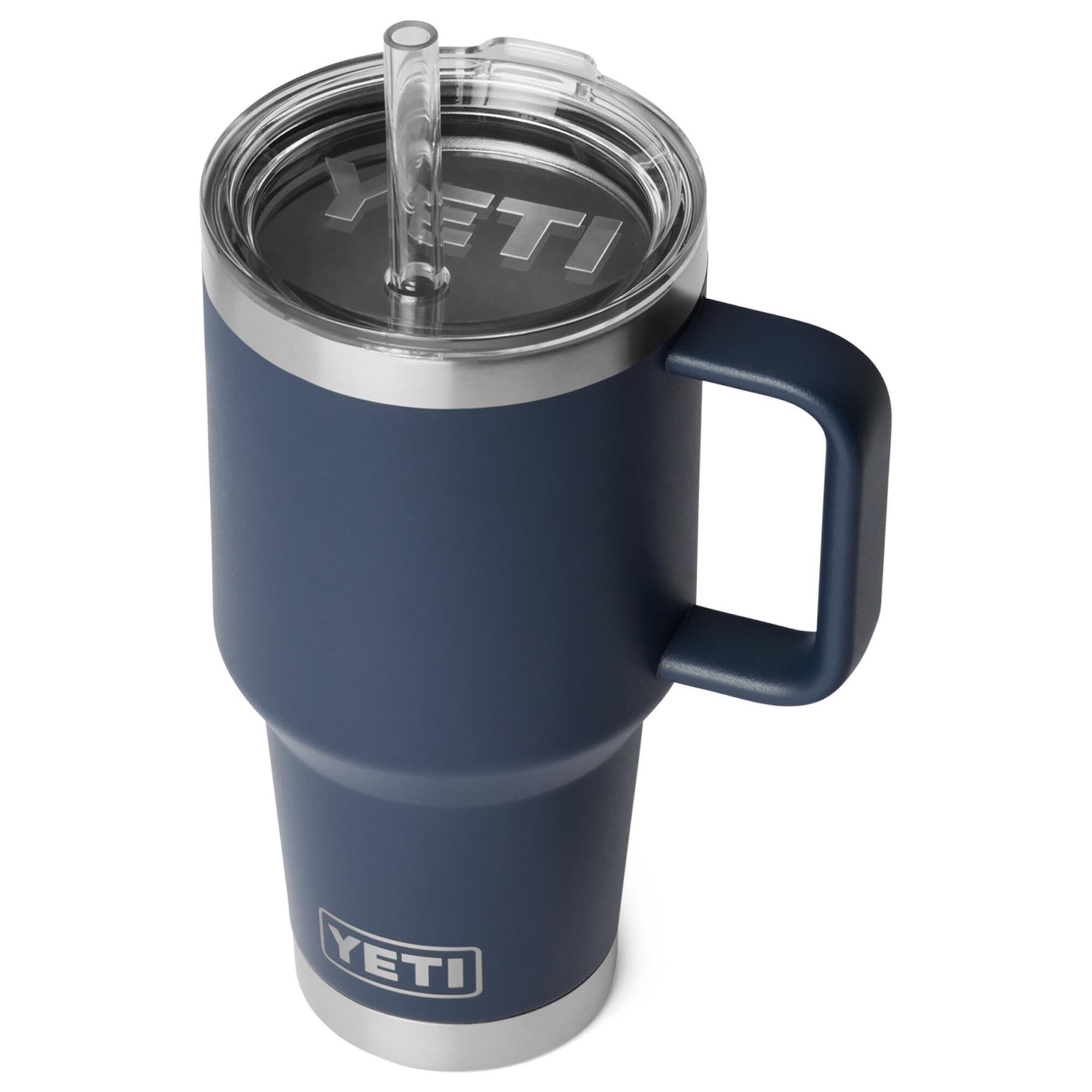 YETI Rambler 35 Oz Straw Mug with Straw Lid in Navy