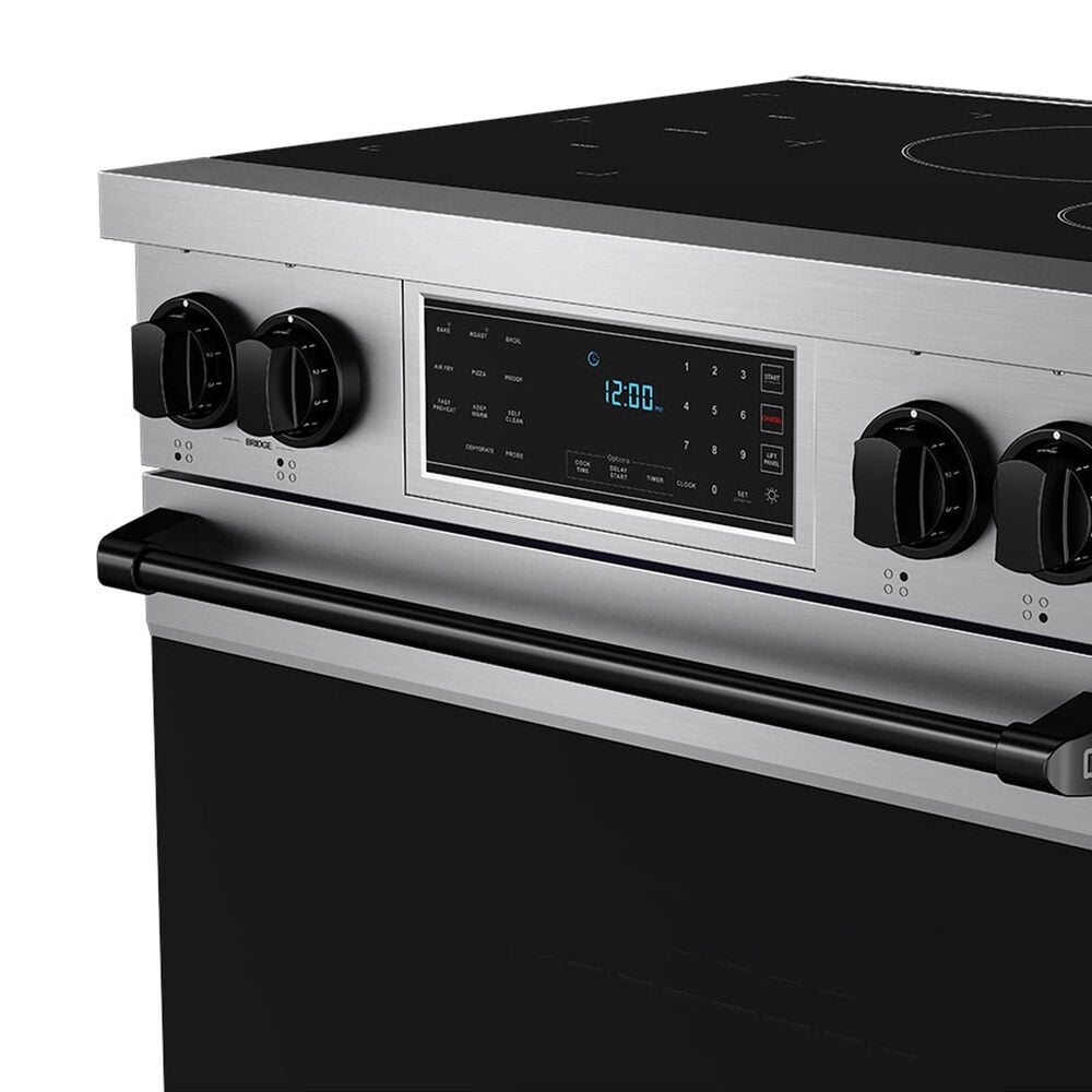 Thor Kitchen Gordon Ramsay 4.8 Cu. Ft. Professional Induction Range with Black Handle Kit in Stainless Steel, , large