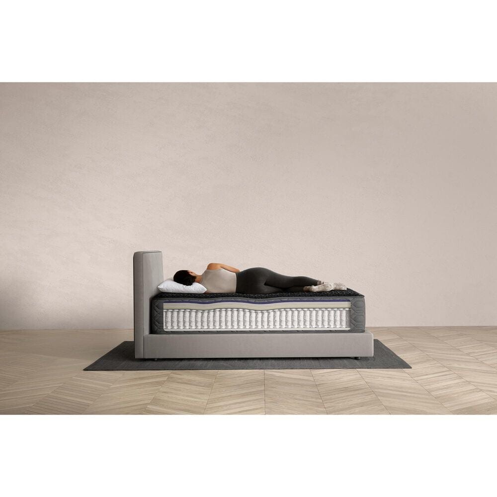 Simmons Company Black Hybrid Series Three Medium Pillow Top Queen Mattress, , large