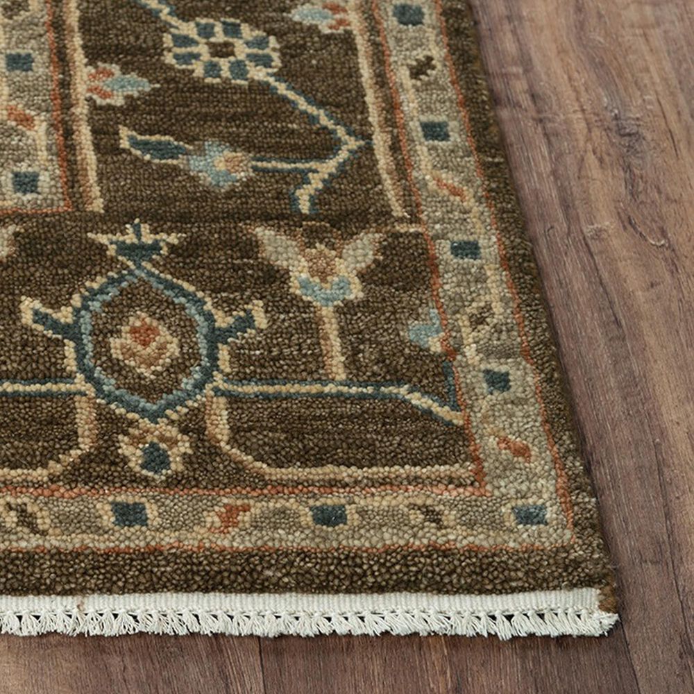 RIZZY Belmont 10&#39; x 14&#39; Dark Brown and Light Blue Area Rug, , large