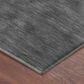 Dalyn Rug Company Soft Essentials Solid Graphite 8" x 10" Area Rug, , large