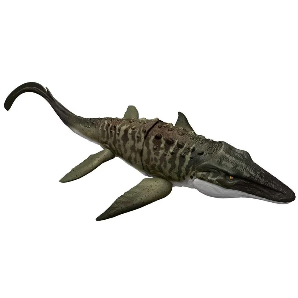 Mattel Jurassic World Rebirth Bite N Blast Mosasaurus Action Figure, , large