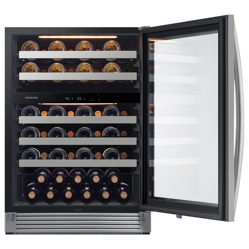 Samsung 51-Bottle Capacity Wine Cooler in Stainless Steel, , large