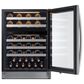 Samsung 51-Bottle Capacity Wine Cooler in Stainless Steel, , large