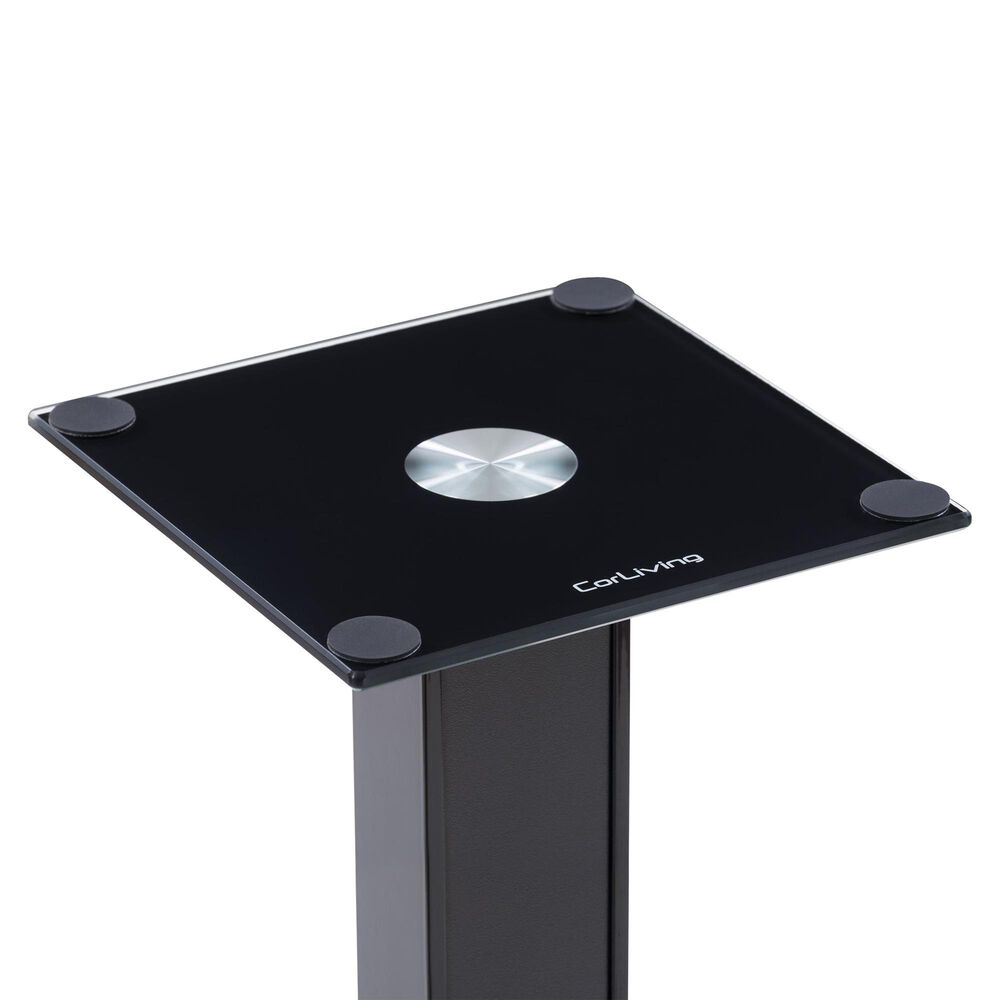 CorLiving 29&quot; Speaker Stand in Black &#40;Set of 2&#41;, , large
