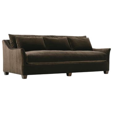 Rowe Furniture Moreau 98" Stationary Sofa with Bark Cushion in Gracious Living, , large