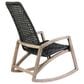 Blue River Sequoia Patio Rocking Chair in Charcoal and Light Eucalyptus, , large