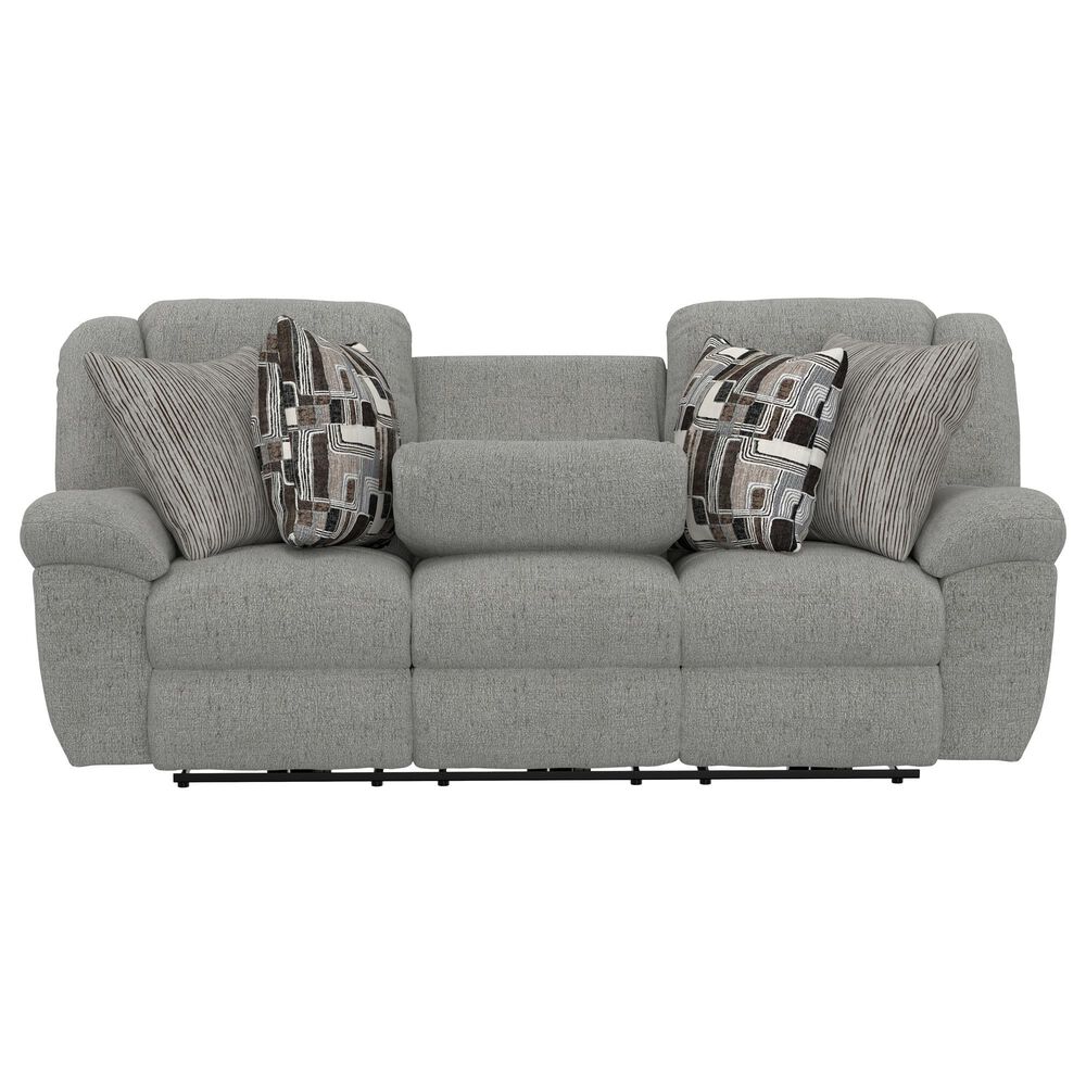 Catnapper Trifecta Power Reclining Sofa with Drop Down Table in Nature, , large