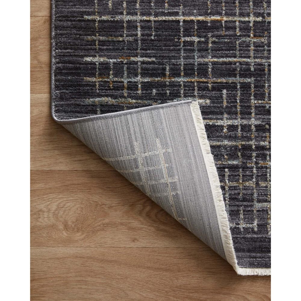 Loloi Soho 5&#39;3&quot; x 7&#39;9&quot; Onyx and Silver Area Rug, , large