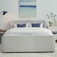 Urban Home Kiki Full Upholstered Platform Bed in Cotton Ball Boucle (2026), , large