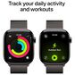 Apple Watch Series 11 (GPS+Cellular) 42mm Titanium Case with Milanese Loop in Slate and 2-Year AppleCare+, , large