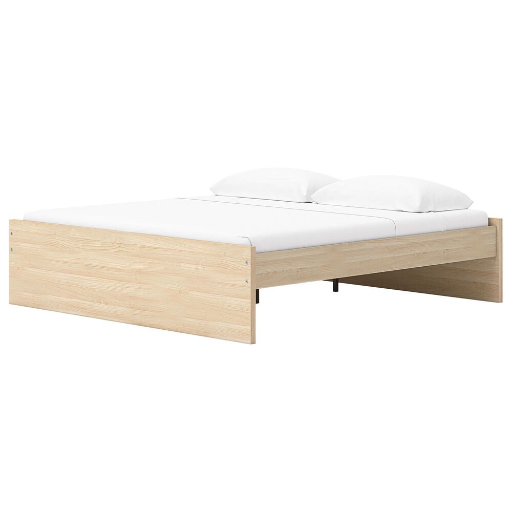 Ashley Onita King Platform Bed in Natural, , large