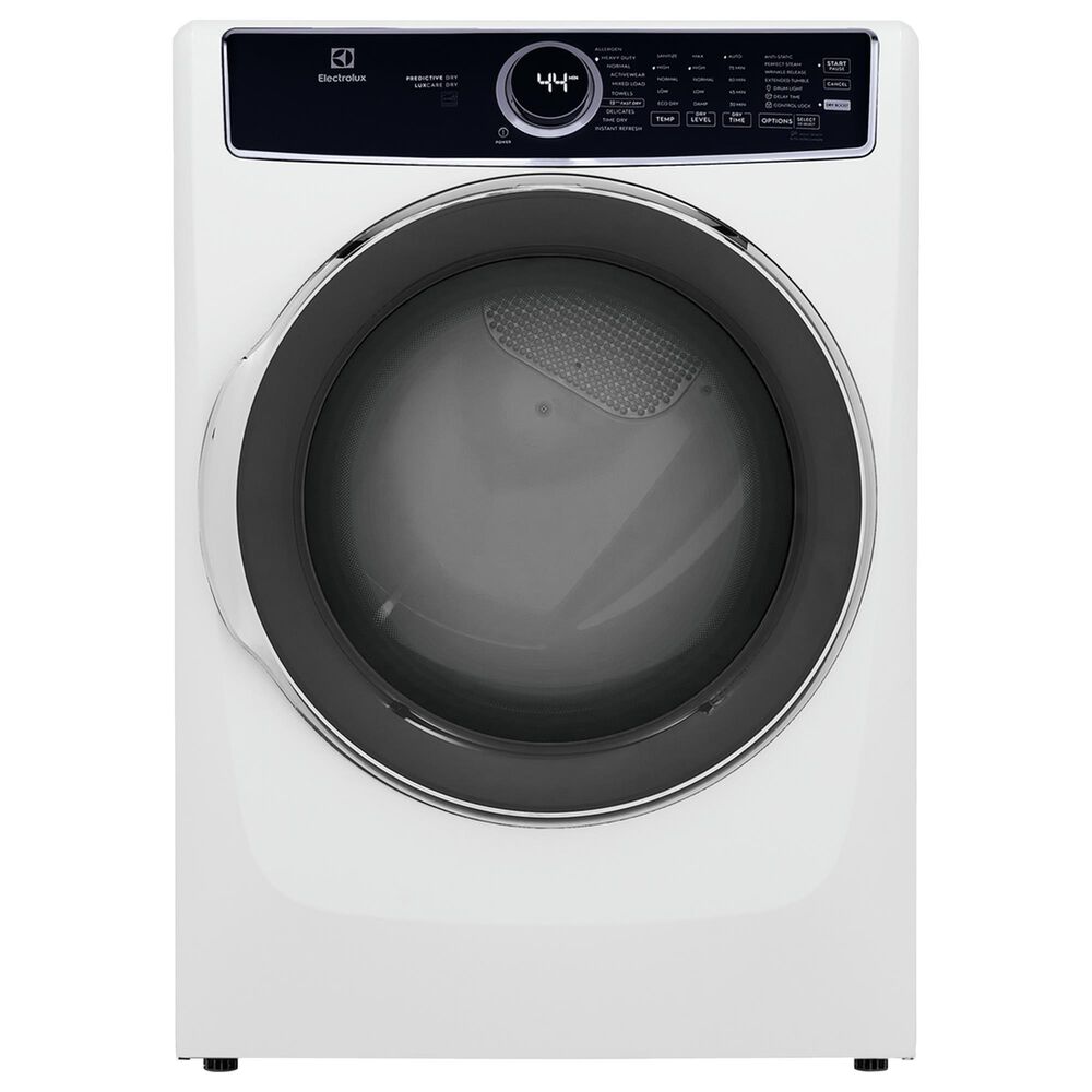 Electrolux 4.5 Cu. Ft. Front Load Washer and 8 Cu. Ft. Gas Dryer Laundry Pair in White, , large
