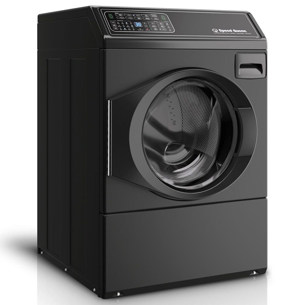Speed Queen 3.5 Cu. Ft. Right Hinge Front Load Washer in Matte Black, , large