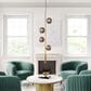 Zuo Modern Zatara Ceiling Lamp in Brass, , large