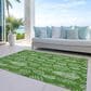 Dalyn Rug Company Wonderland WN21 3" x 5" Green Indoor/Outdoor Area Rug, , large