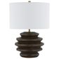 Southern Lighting Martin Table Lamp in Dark Brown and Gold, , large